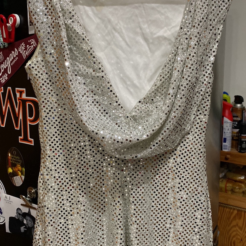 Silver gown - Picture 3 of 8